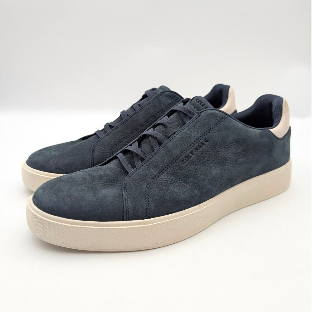 Cole Haan GrandPro Luxe Slip-On Sneaker Shoes Men's Navy Size US11.5M EU44.5